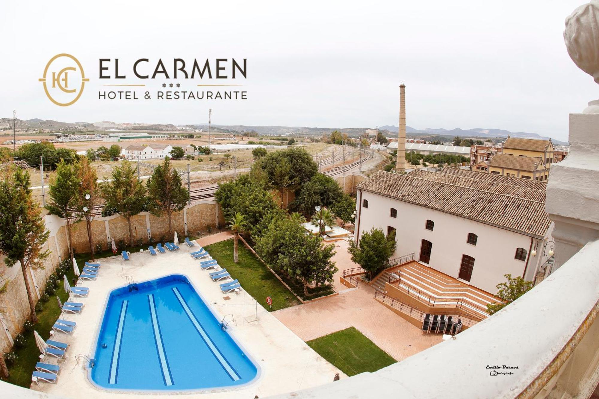 Hotel El Carmen Puente Genil Exterior photo